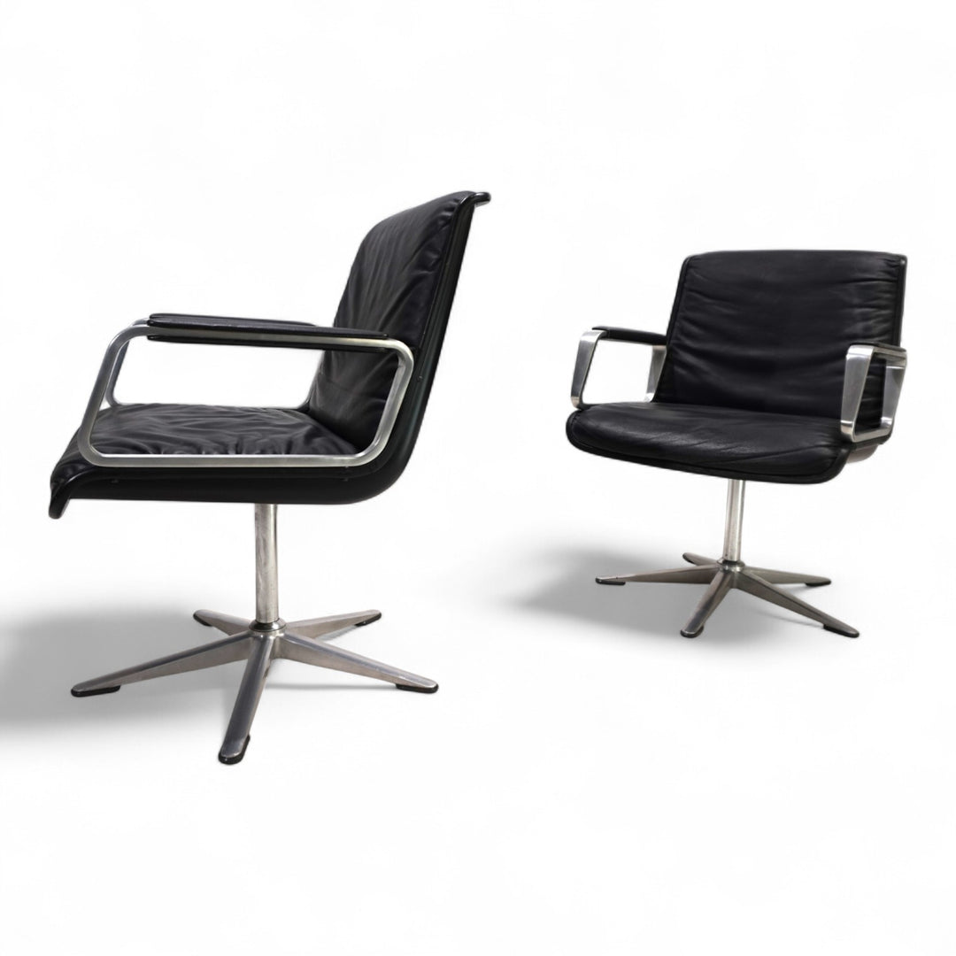 Wilkhahn Delta 2er Set Konferenz/Esszimmerstühle von Delta Group, 1960