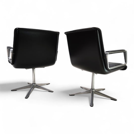Wilkhahn Delta 2er Set Konferenz/Esszimmerstühle von Delta Group, 1960