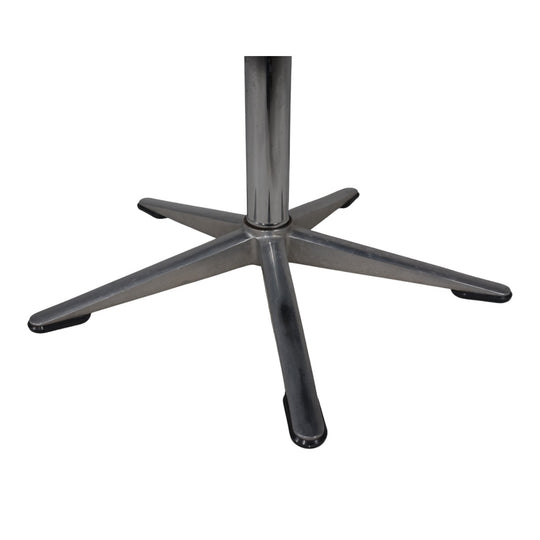 Wilkhahn Delta Leder Konferenz/Esszimmerstuhl drehbar von Delta Group, 1960