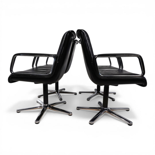 4er Set Wilkhahn Delta Drehstühle von Delta Design, 1970