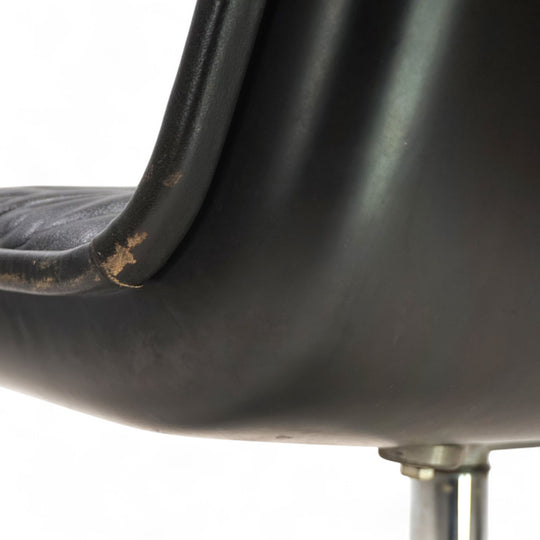 Wilkhahn Delta 2er set Leder Konferenz / Esszimmerstühle von Delta, 1960