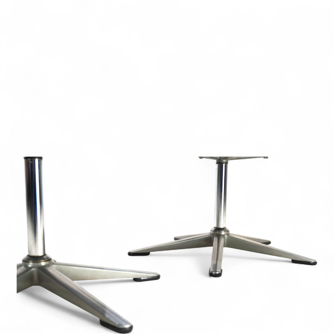 Wilkhahn Delta 2er set Leder Konferenz / Esszimmerstühle von Delta, 1960