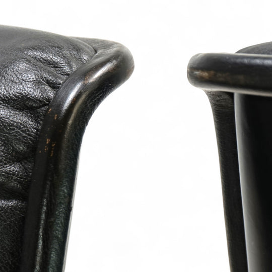 Wilkhahn Delta 2er set Leder Konferenz / Esszimmerstühle von Delta, 1960