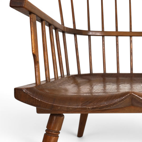 Paar handgefertigter Windsor Loungesessel, England, um 1960