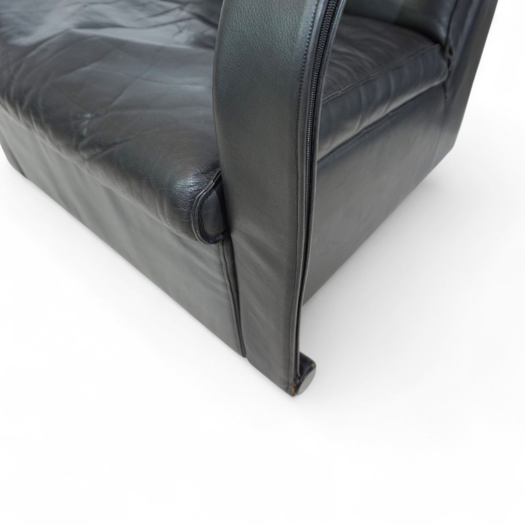 Otto Zapf Arcona 2er Set Ledersessel für Art Collection, 1980