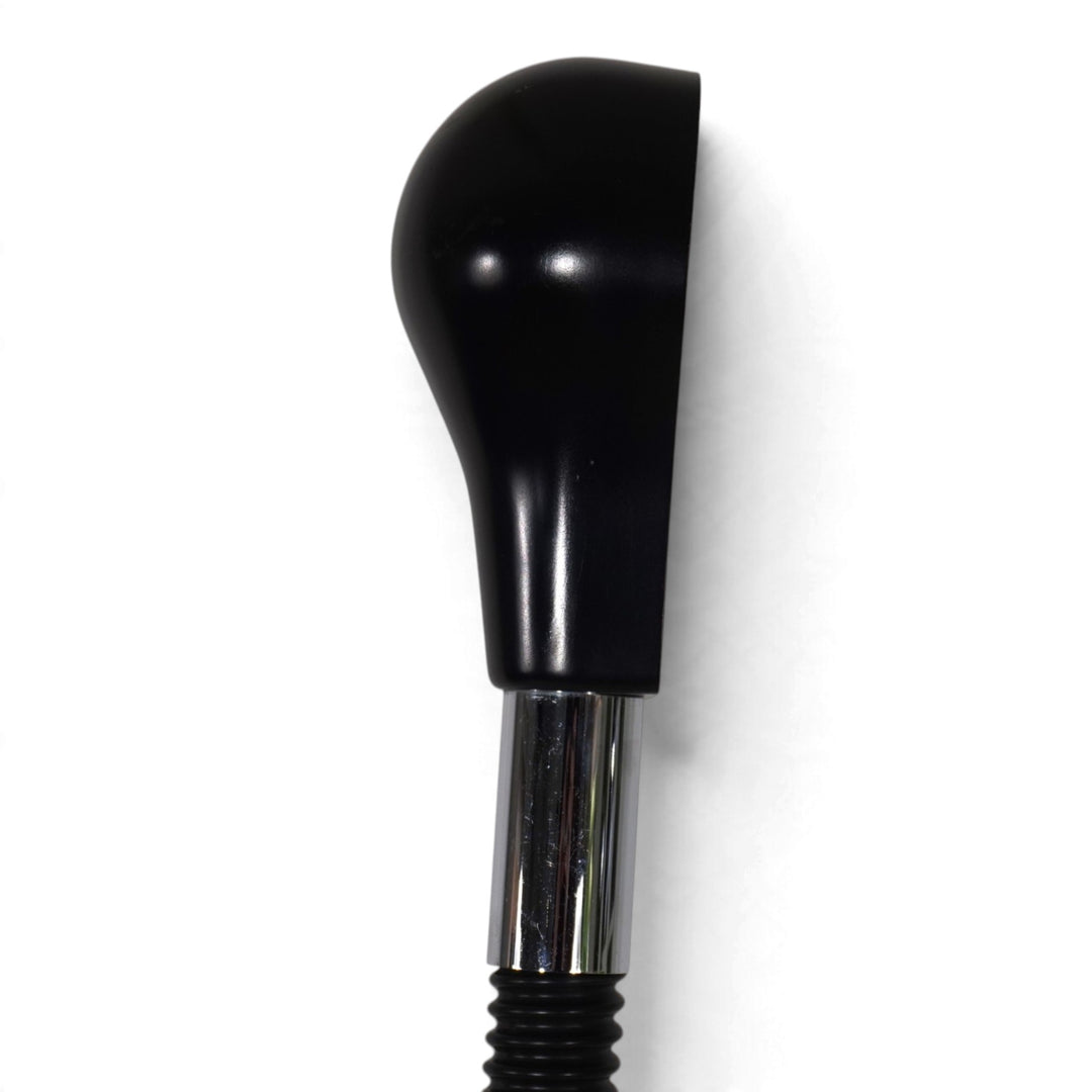 Chrome floor lamp with flexible gooseneck, 1970