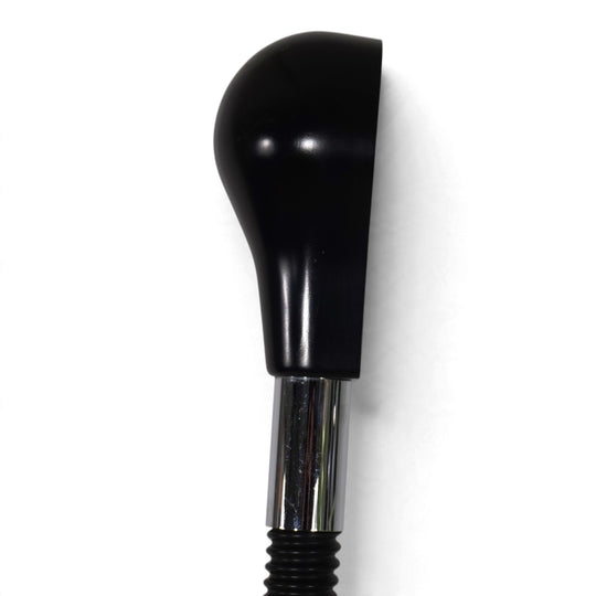 Chrome floor lamp with flexible gooseneck, 1970