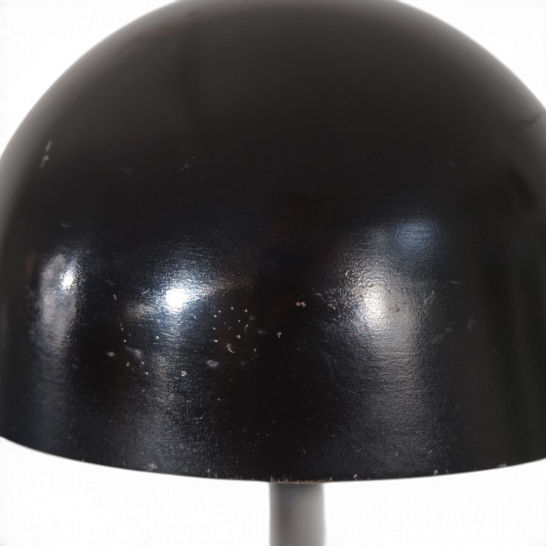 Chrome floor lamp with flexible gooseneck, 1970